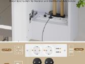 Vonios spintelė su LED ir elektros bloku Sikaic - nuotraukos Nr. 8