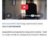 Hester M3 langu valymo robotas naujas - nuotraukos Nr. 3