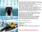 Flytec V803 GPS pašarų laivelis su GPS 200 taškų - nuotraukos Nr. 14