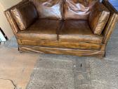 Miegama odinė sofa - nuotraukos Nr. 5