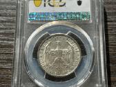 Vokietija 3 markes 1927 Marburg Pcgs Ms66 - nuotraukos Nr. 2
