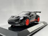 Porsche 911 (992) Gt3 RS 2022 juoda/raudona 1:43 B - nuotraukos Nr. 6