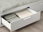 Ikea Brimnes išskleidžiama lova - nuotraukos Nr. 5