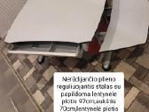 Stalas su komoda nerūdijantis plienas - nuotraukos Nr. 2