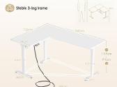 A385 L formos reguliuojamas stalas – 180x140cm - nuotraukos Nr. 8