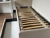 Viengulės lovos Ikea Hauga - nuotraukos Nr. 2