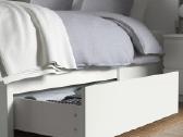 Geros bukles Ikea lova su su čužinių ir stalčiais - nuotraukos Nr. 2