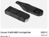 Canyon flash 800 headlight - nuotraukos Nr. 2