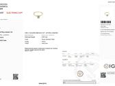0,90 ct Vvs2 šampaninės spalvos deimanto žiedas - nuotraukos Nr. 7