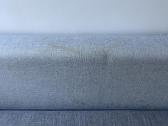 Ištraukiama trivietė pilka sofa-lova - nuotraukos Nr. 3
