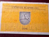 Lietuva 1991 0,10 talono - nuotraukos Nr. 2