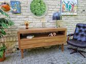 Vintažinė mid century tikmedžio masyvo komoda - nuotraukos Nr. 18