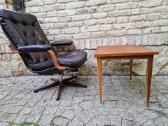 Vintažinis mid century tikmedžio staliukas - nuotraukos Nr. 16
