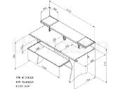 Thomann muzikos studijos stalas L Black - nuotraukos Nr. 5
