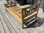 Tikro medžio vaikiška Ikea lova - nuotraukos Nr. 6