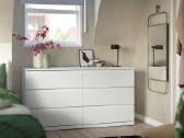 Nauja komoda Storklinta balta, 140x50x75 cm. - nuotraukos Nr. 3