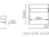 Magrės sofa Vytis + pufas Kapri + kėdės Paris - nuotraukos Nr. 5