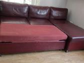 Kampinė odine sofa - nuotraukos Nr. 4