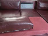Kampinė odine sofa - nuotraukos Nr. 6