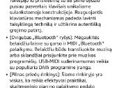 Sulankstomas 88 klavišų pianinas Glary - nuotraukos Nr. 6