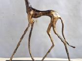 Bronzinė figūra Šuns kurto -37cm - nuotraukos Nr. 2
