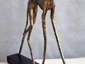 Bronzinė figūra Šuns kurto -37cm - nuotraukos Nr. 3
