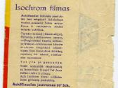 1930 reklaminis vokas Filmas mėgėjams - nuotraukos Nr. 2