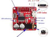 Bluetooth modulis Bt-mini Pcb - nuotraukos Nr. 3