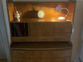 Mid century rasomas stalas,sekreteras - nuotraukos Nr. 2