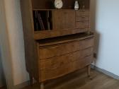 Mid century rasomas stalas,sekreteras - nuotraukos Nr. 3