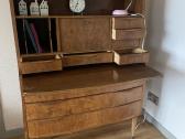 Mid century rasomas stalas,sekreteras - nuotraukos Nr. 5