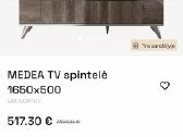 Medea firmos TV spintelė ir šonines vitrinos - nuotraukos Nr. 8
