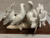 Porcelianinės balandžių statulėlės Gdr, Lladro - nuotraukos Nr. 6