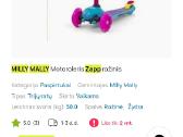 Paspirtukas mergaitei milly mally - nuotraukos Nr. 13