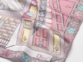 Nauja šilkinė skarelė Dior Avenue 90 Square Scarf - nuotraukos Nr. 2
