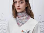 Nauja šilkinė skarelė Dior Avenue 90 Square Scarf - nuotraukos Nr. 5