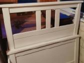 Medinė lova Hemnes 90x200 su čiužiniu - nuotraukos Nr. 2