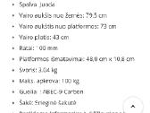 Triukinis paspirtukas Raven Rookie, juodas - nuotraukos Nr. 3