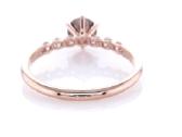 Natūralaus deimanto žiedas – 0,73 ct, 14k auksas - nuotraukos Nr. 4