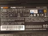 Maitinimo blokas Bequiet 600w Pure Power 11 Gold - nuotraukos Nr. 2