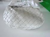 Bottega Veneta Mini Jodie rankinės Pink+chalk Whit - nuotraukos Nr. 12