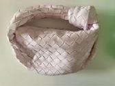 Bottega Veneta Mini Jodie rankinės Pink+chalk Whit - nuotraukos Nr. 14