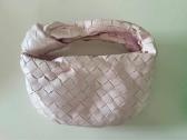 Bottega Veneta Mini Jodie rankinės Pink+chalk Whit - nuotraukos Nr. 15