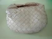 Bottega Veneta Mini Jodie rankinės Pink+chalk Whit - nuotraukos Nr. 16