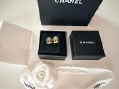 Originalūs Chanel Cc Logo Letter Engraved auskarai - nuotraukos Nr. 2