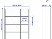 Nauja Ikea Kallax lentyna - nuotraukos Nr. 3