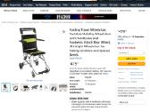 Naujas sulankstomas neigaliojo invalido vezimelis - nuotraukos Nr. 6