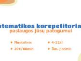 Matematikos korepetitorius 4-12kl - nuotraukos Nr. 2