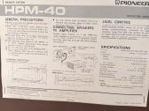 Pioneer Hpm-40 - nuotraukos Nr. 3