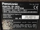 Garso kolonėlės Panasonic - nuotraukos Nr. 4